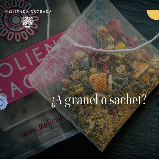 ¿A granel o sachet?