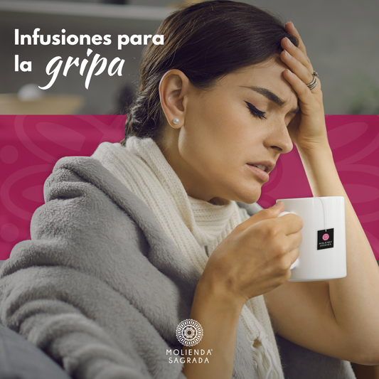 ¿Gripa? Alivia tus síntomas con estos tés