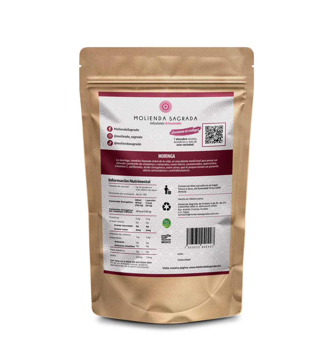 Moringa en Polvo