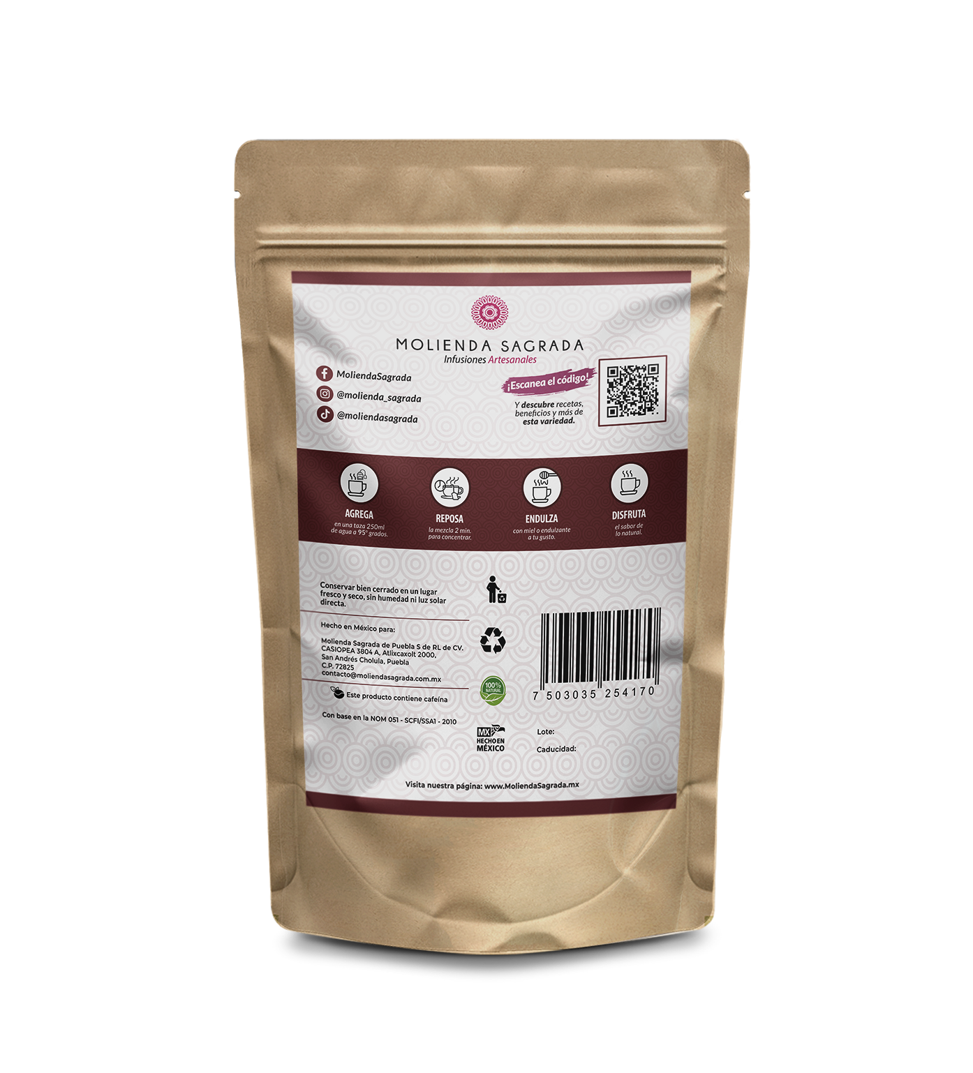 Té Rojo en Hoja