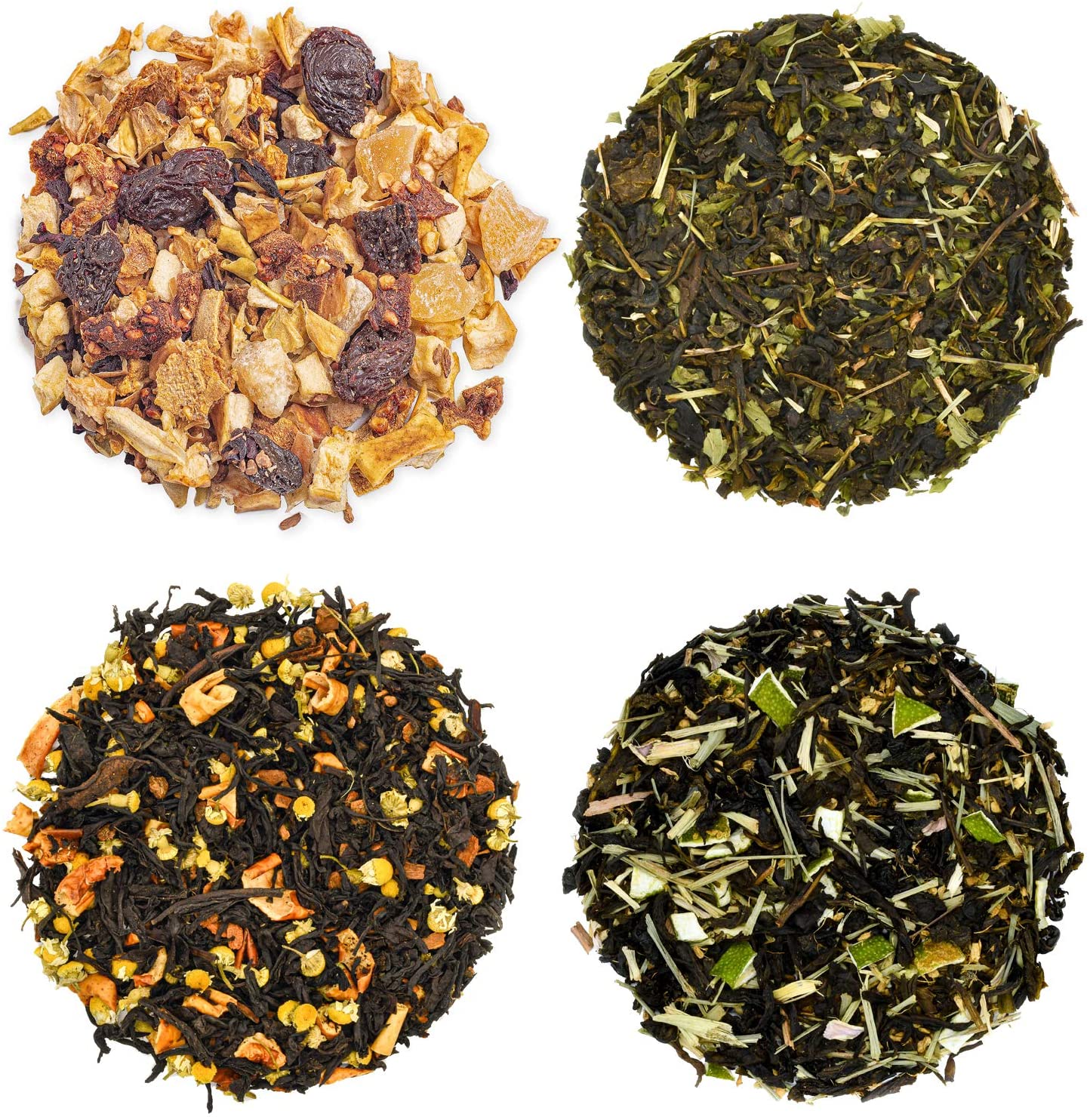 4 Pack Mix Infusiones Artesanales 800 gr. más Infusor