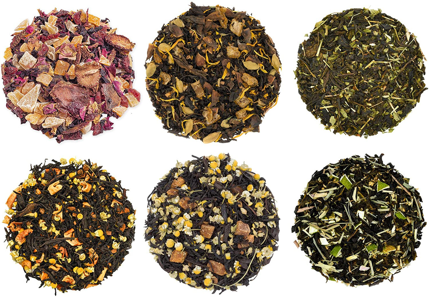 6 Pack Mix Infusiones Artesanales 600 gr. más Infusor y Hervidor de Agua