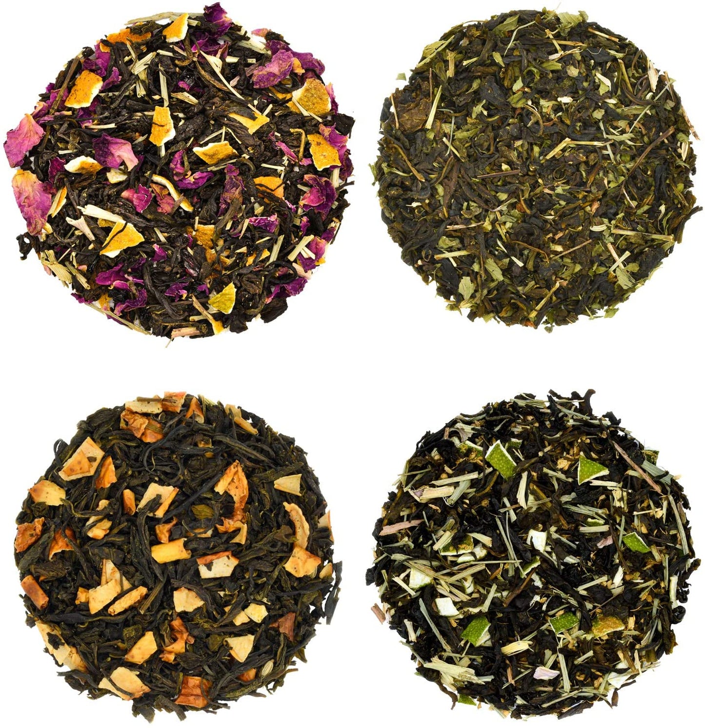 4 Pack Selección Blends con Té Verde 800 gr más Infusor