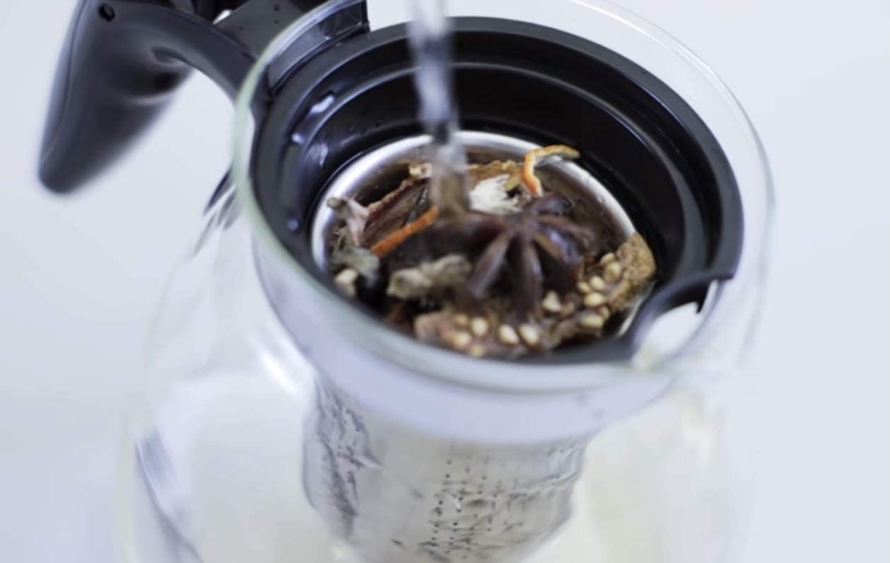 6 Pack Selección Blends con Té Verde 600 gr más Tetera Infusora