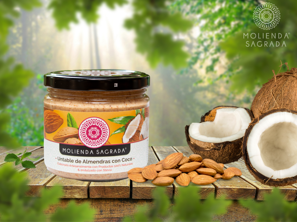 Almendras con coco