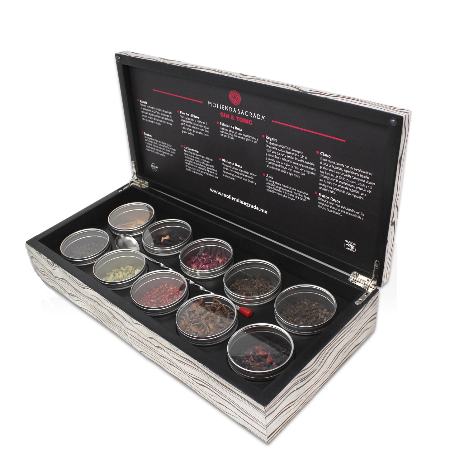 Caja de Madera para Gin & Tonic