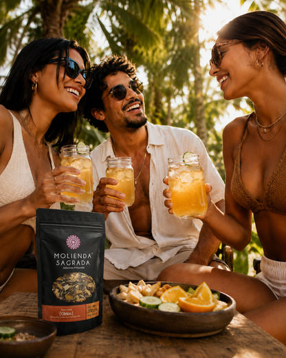 Tisana Frutal Cítricos Natural | Infusión de Toronja, Naranja, Limón, Piña, Tamarindo y Miel