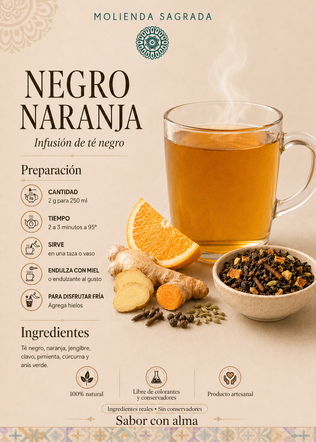 Té Negro Naranja