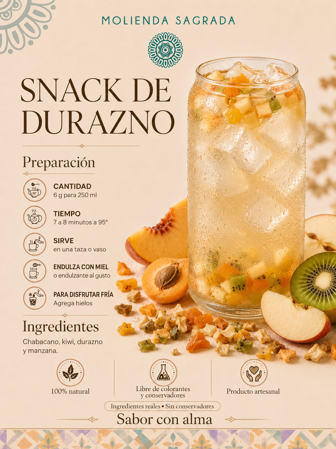 Snack Durazno