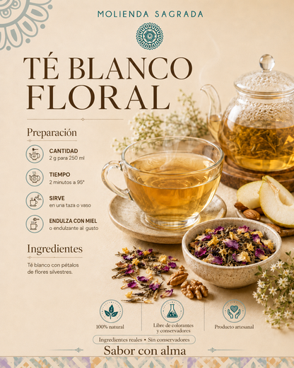 Blanco Floral
