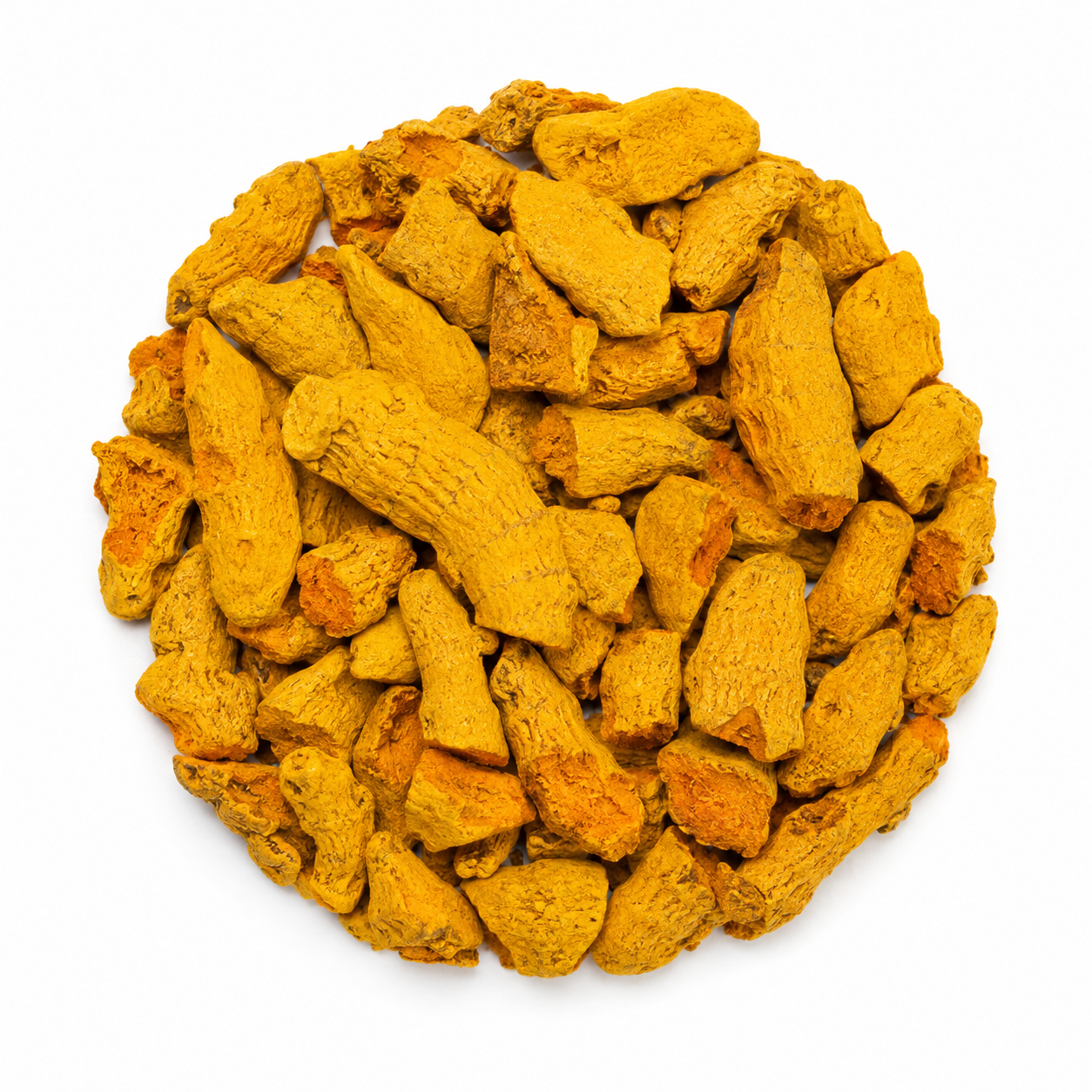 Cúrcuma quebrada en trozo - especia natural a granel Molienda Sagrada